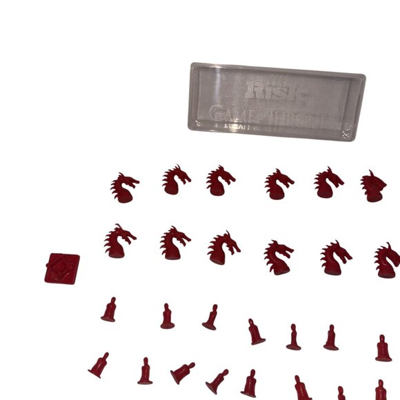 New Open Hasbro Risk Game of Thrones Board Game Targaryen Army Pieces Parts - Picture 2 of 3